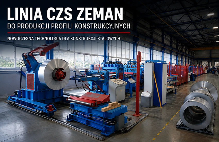 Linia CZS Zeman do produkcji profili konstrukcyjnych