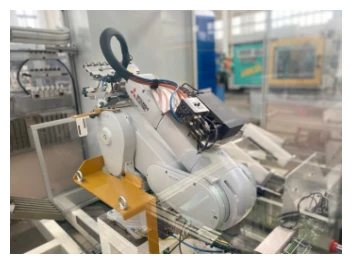 Cell with a industrial robot Mitsubishi RV-7FL-D1-S15 (sn: F6505020R)